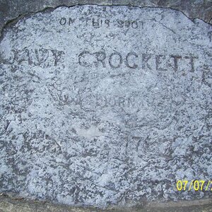 Limestone slab, supposed to have been the doorstep.