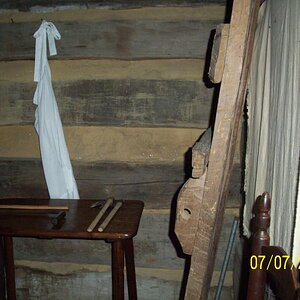 More inside the cabin.