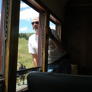 Scotty Rides the Train