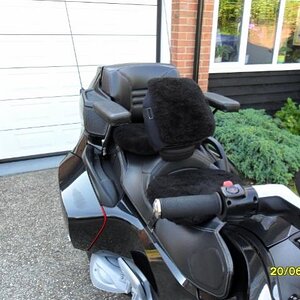 Diamond R Accessories Armests fitted ready for our 
Scotland Trip