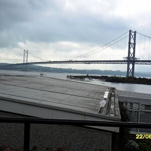 View of the Forth Road Brigde Scotland 
Taken from my Spyder