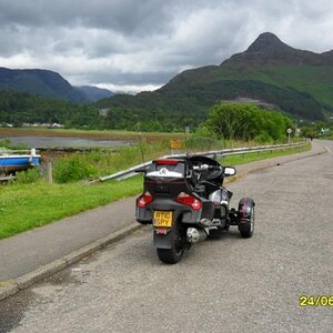 Spyder in the Lake Distrct National Park England