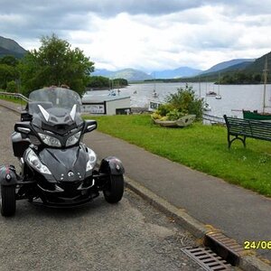 Spyder in the Lake Distrct National Park England