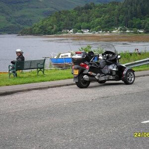 Spyder in the Lake Distrct National Park England