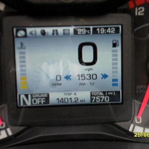 Total Mielage on Trip 1,401