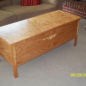hope chest that I made for my daughter