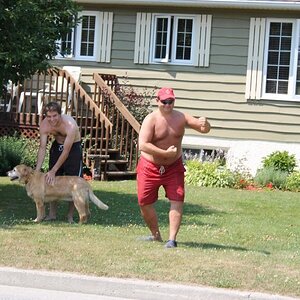Parade:  The crowd was cheering and participating with us!