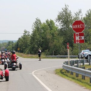 Parade:  We did not stop at any stop!