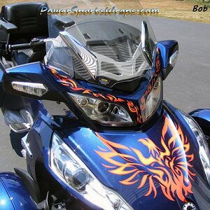 Contact us with your custom Spyder project idea.  Pete@powersportswraps.com  814-838-6377