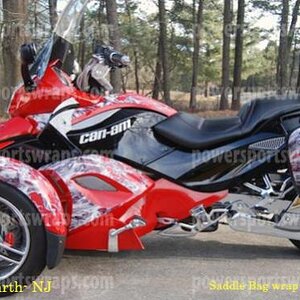 ORDER your silver red spyder kit by calling 814-838-6377 or shop powersportswraps.com