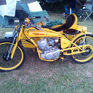 Homebuilt with Sidecar
Vintage Motorcycle Days 2012