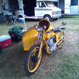 Homebuilt with Sidecar
Vintage Motorcycle Days 2012