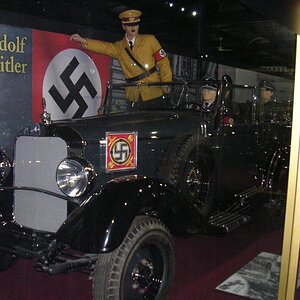 One of Three german WWII track car