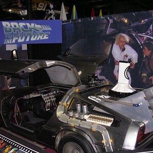 Back to the Future car