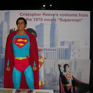 Superman suit Cristopher Reeves wore