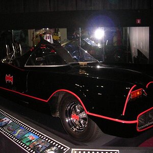 Original batman car from TV series