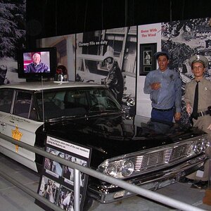 Cop car from Mayberry