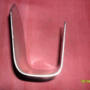 Shape of StaIniless Steel bracket 
Looking from the Front

Made by Eddie Sheppard 
Reading UK