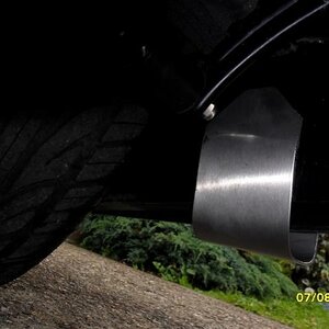 My Stainless Steel Bracket view from in inside the Tyre side

Made by Eddie Sheppard 
Reading UK