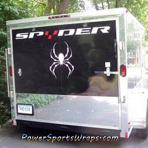 We offer enclosed trailer decals