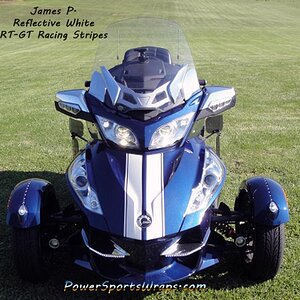 RT- GT White Reflective