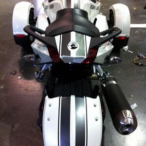 Tracy T's Charcoal RS- GT Racing stripes with the 3M Carbon Fiber runners.