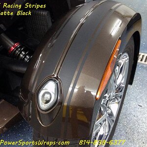 RT- GT Racing Stripes Matte Black. Special thanks for Bob S for sending these photos.