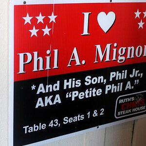 Blue Gill Restaurant sign