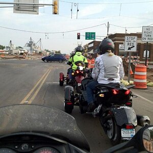 Butch, Paula, and Seth heading up to Mora.