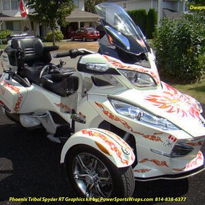 Phoenix tribal kit by: Powersportswraps.com