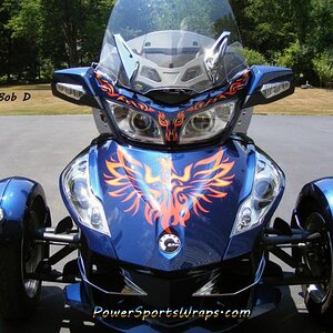 Phoenix Tribal graphics for Spyder RT & RS models. 814-838-6377