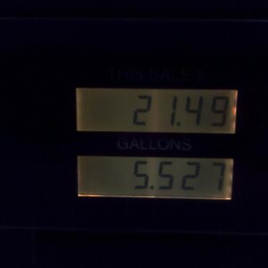 Gas Stop, almost empty