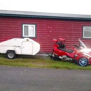 All packed up and ready to leave Lamonts