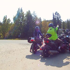 Saying good-bye to Seth & Heather.