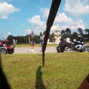 Looking at the Spyders,  from the Spider