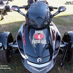 B4K decal- Custom Bikers 4 Kids decals