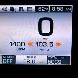 5069 miles on 30 Sep 2012