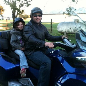 Chad & Maddie got the second ride. They enjoyed the ride as well.