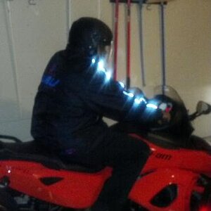 about to head out for another practice ride...