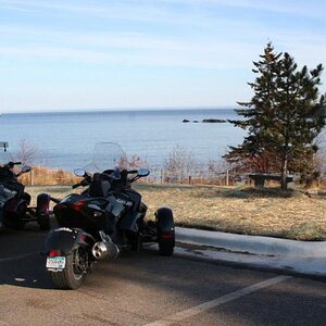 Ore boat coming into the docks in Silver Bay.