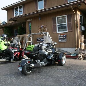 Our motel for the weekend - nice place.