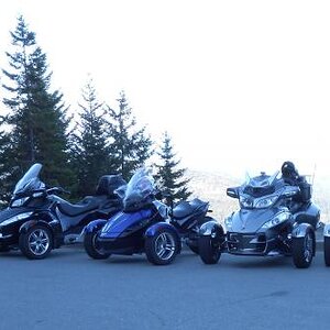 7 Spyders lookout to Port Angeles from Hurricane Ridge