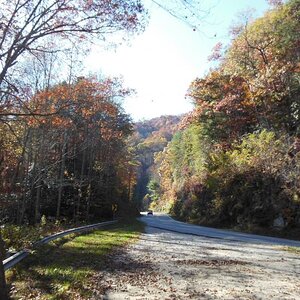 Heading toward Deals' Gap, NC