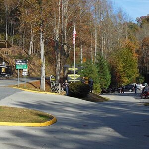 Deals' Gap, NC - one end of the Dragon