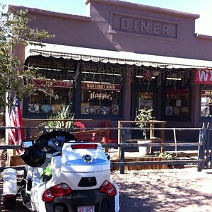 Madrid, NM  Wild Hogs was filmed here.