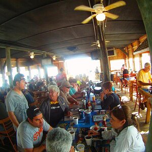 Breakfast at the beach