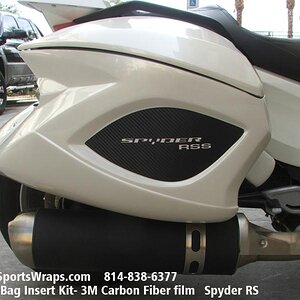 Cheak RS Frunk Insert- We custom created this Corbin Bag insert decal just for our customer.  Do you have a decal kit idea?  Let us know how we can he