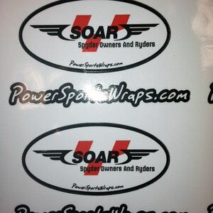 Riding group decals.. Send us your design & we can make it a decal for your bike or helmet.