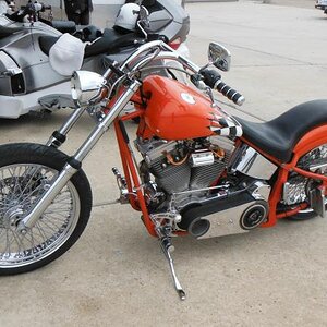 ..Evo S&S all the way
BareBoned..headlight tailight brakelight.. no speedo