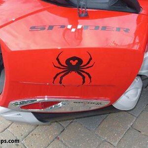 RT saddle bag Decals custom created.